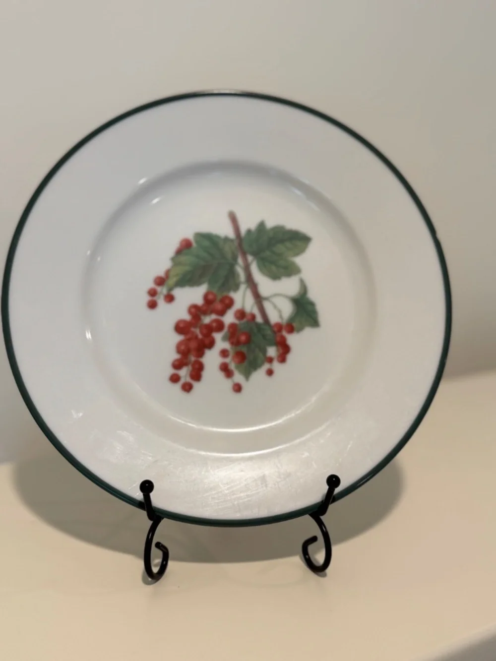 Set of Williams-Sonoma Red Fruit Plate